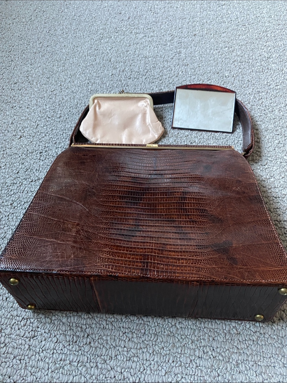 Bellestone Vintage Purse + Extras Top-Handle Bag